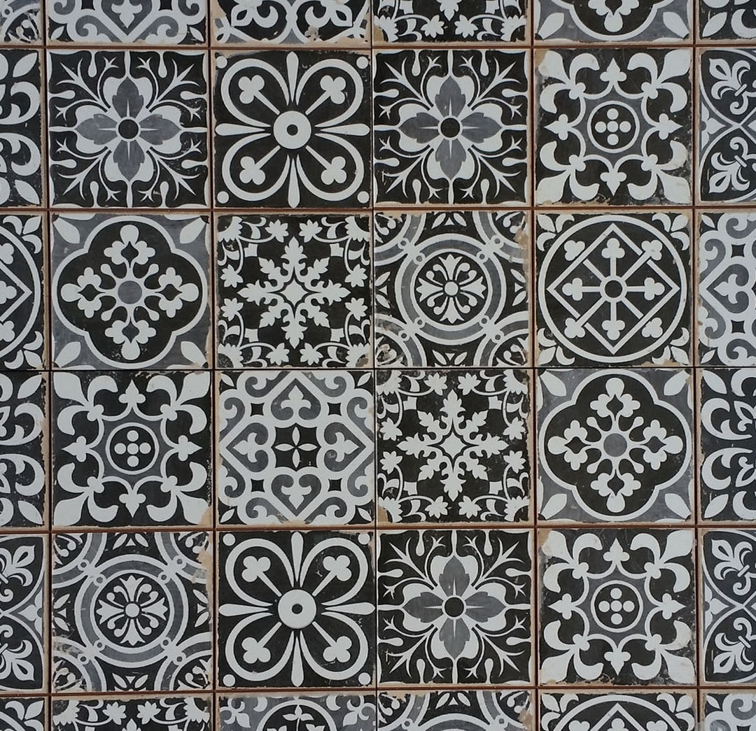 Orientalische Patchwork-Fliesen 33x33 cm – für Wand und Boden