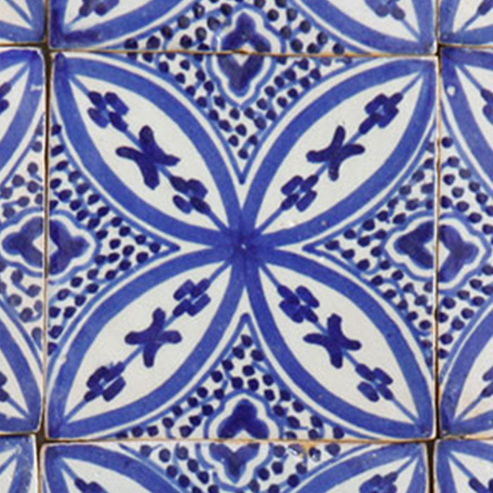 Handbemalte Fliese – Mediterranes Azulejo-Dekor