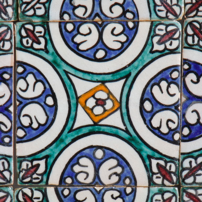 Handbemalte Fliese – Andalusisches Dekor