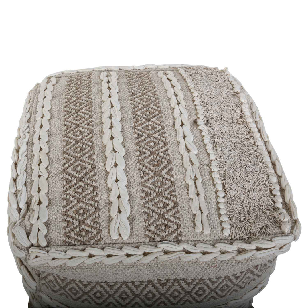 Boho Sitzwürfel Pouf Zara