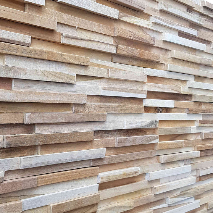 Holz Wandverkleidung Natural Ripple