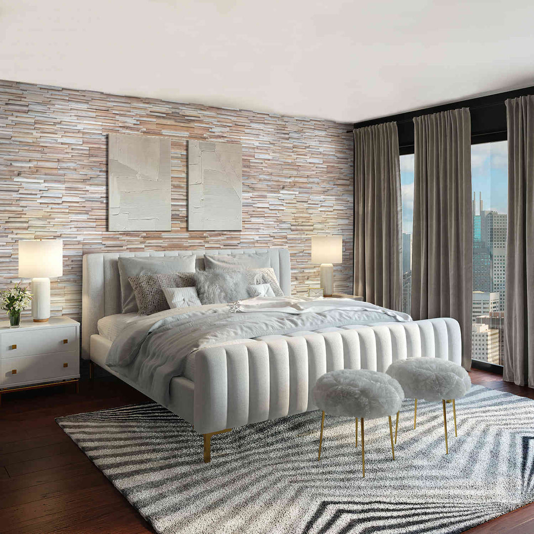 Holz Wandverkleidung Natural Ripple