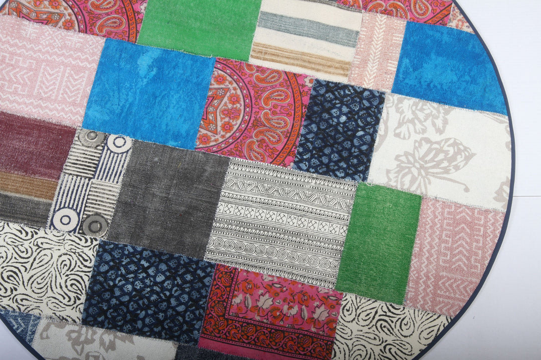 Orientalischer Patchwork Teppich Harleen D150