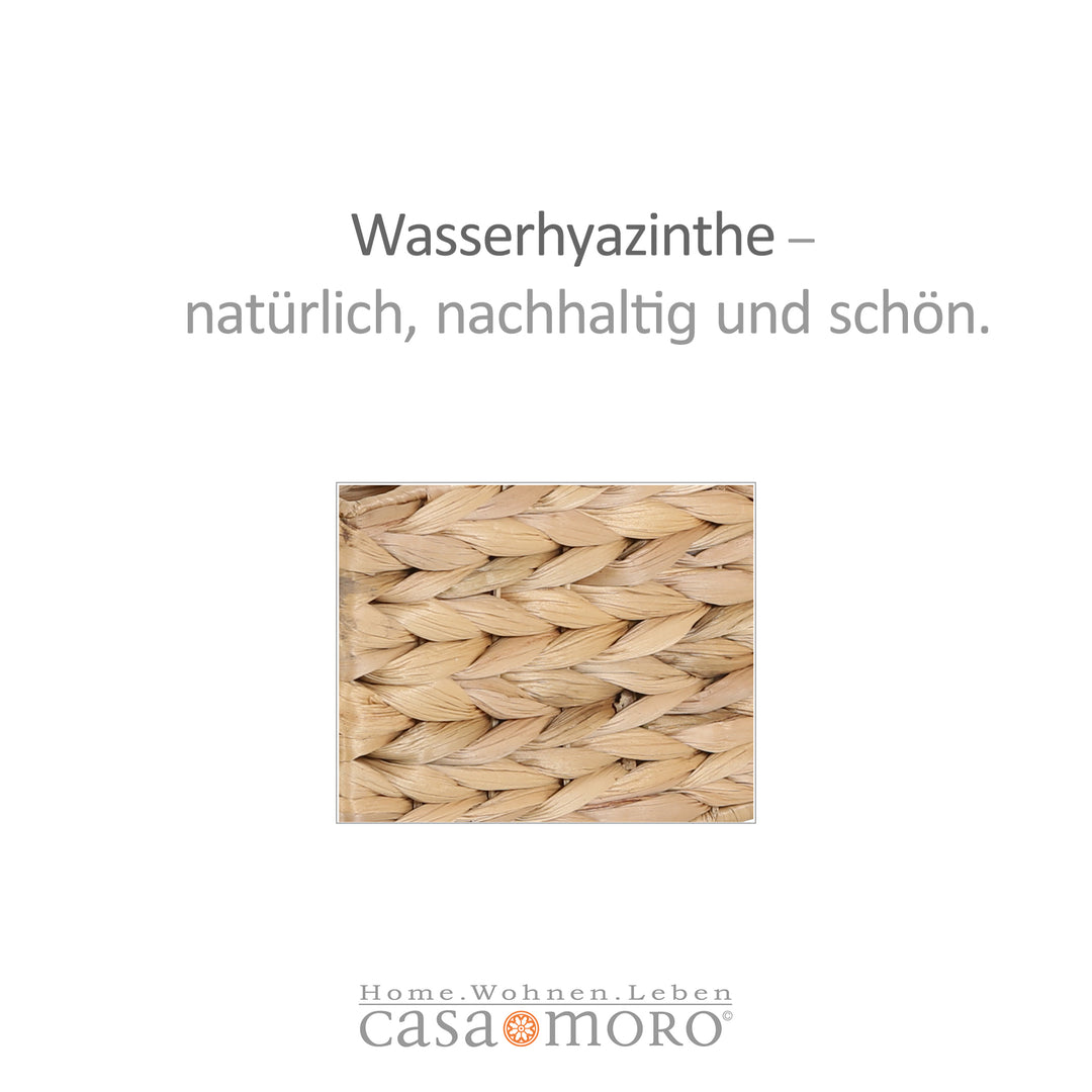 Korbregal Stella mit 3 Ablagen