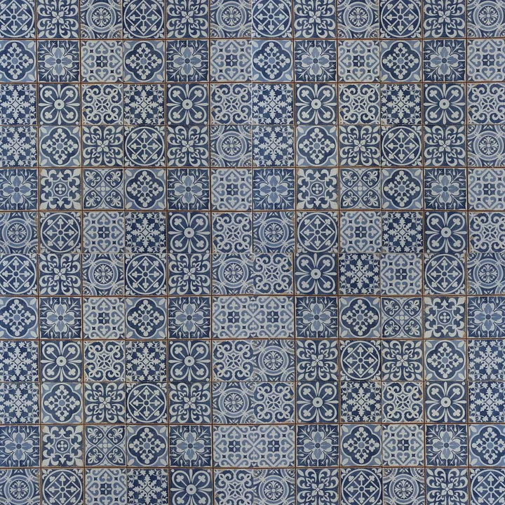 Marokkanische Patchwork Retro-Fliesen 33x33 cm – Vintage