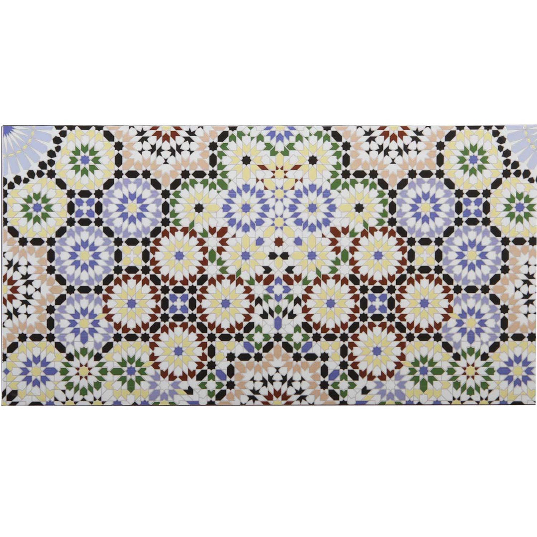 Marokkanische Wandfliesen 50x25 cm – Mosaik Muster