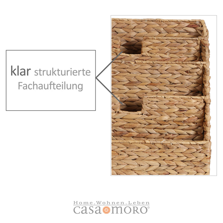 Magazinhalter – Zeitschriftenständer aus Seegras