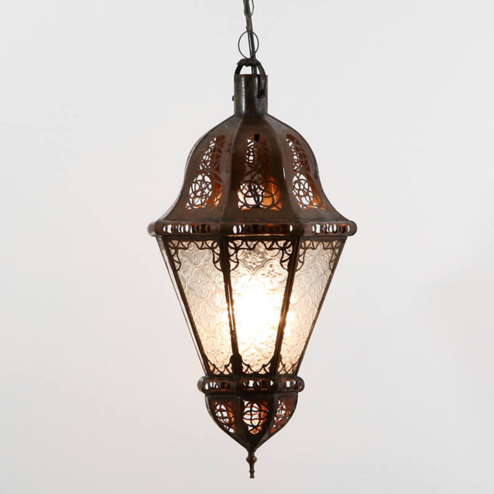 Orientalische Hängeleuchte Salma Weiß