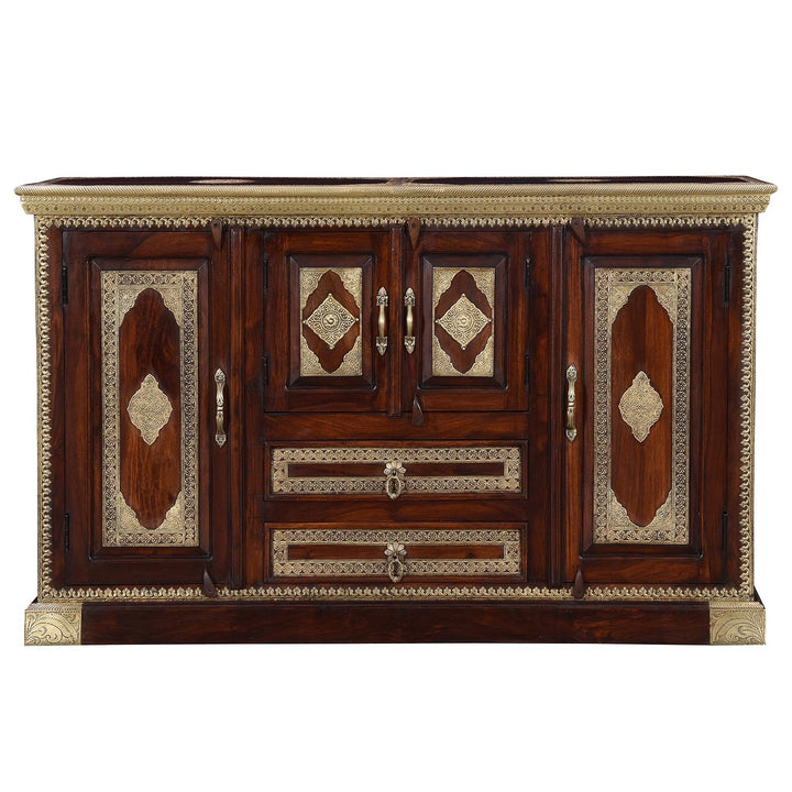 Orientalische Kommode Ameera Braun