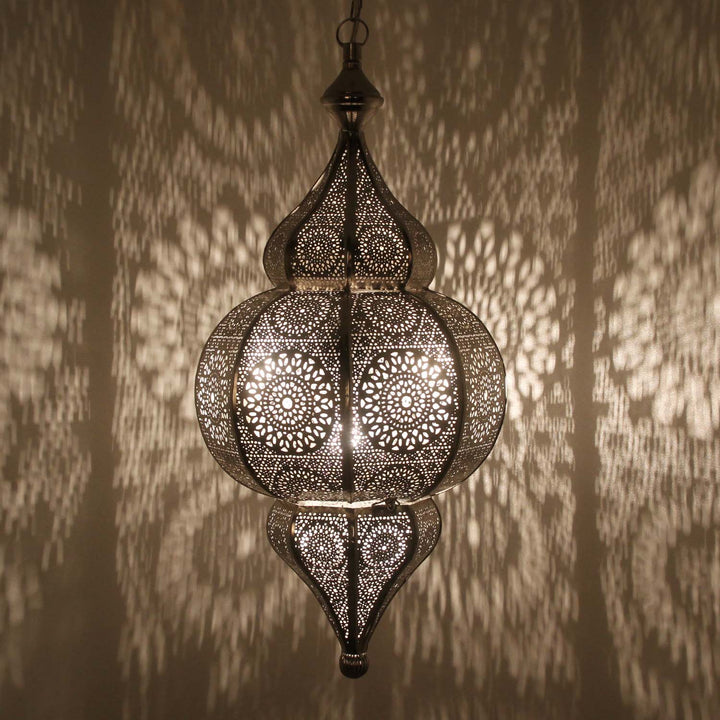 Orientalische Silberlaterne Melisa
