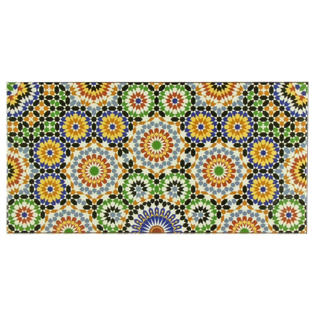 Orientalische Wandfliesen 50x25 cm –Multicolor Keramik
