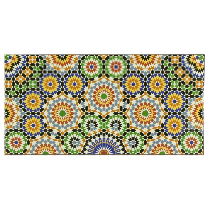 Orientalische Wandfliesen 50x25 cm –Multicolor Keramik