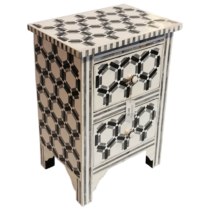Orientalische Kommode Rama mit Bone Inlays