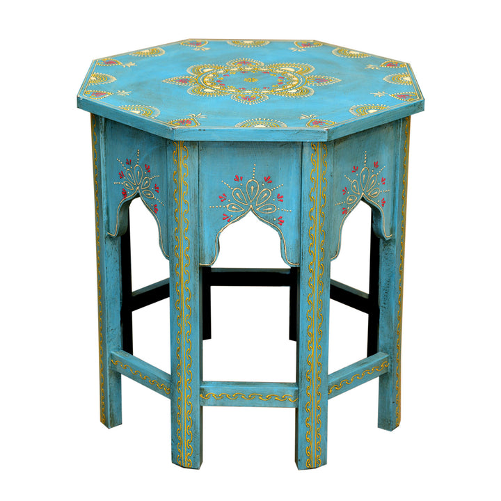 Orientalischer Beistelltisch Saada Blau L