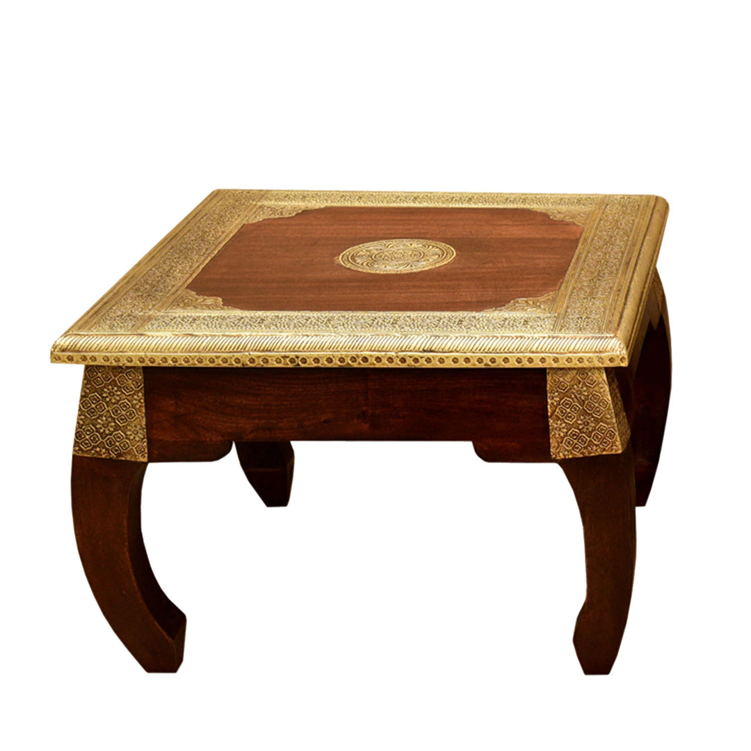 Orientalischer OPIUMTISCH MESSING L