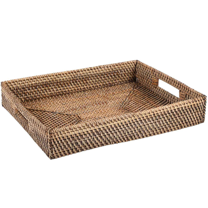 Rattan Tablett Lisa rechteckig