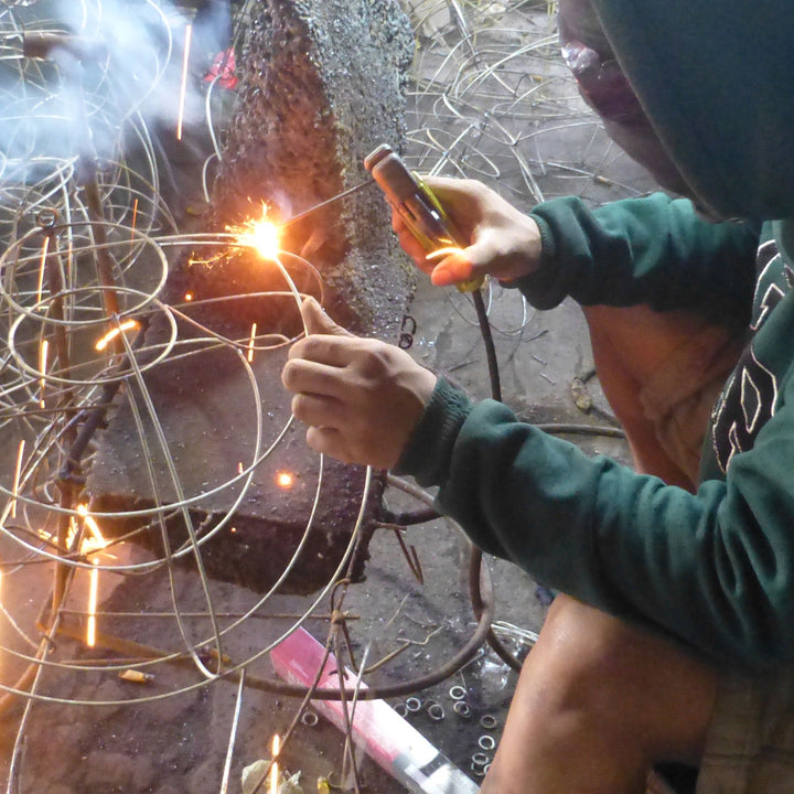 Rattan Pendelleuchte Ava