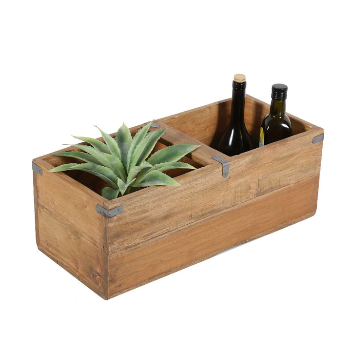 Teak Holzbox Enzo 3er Set