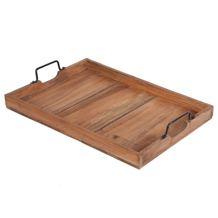 Teakholz Tablett Gloria 3er Set