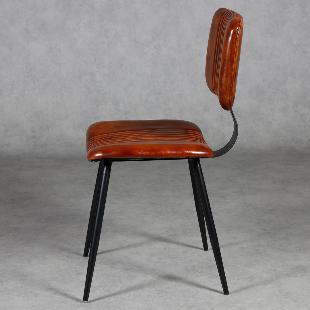 Esszimmerstühle Braun Leder