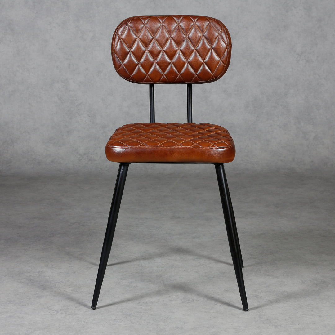 Esszimmerstühle Braun Leder