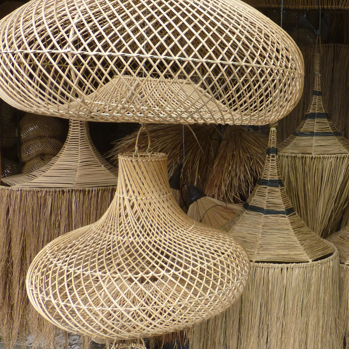 Rattan Lampe Ramia