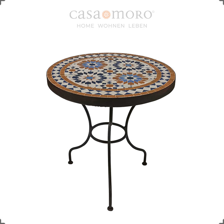 Kleiner Tisch Ø 45 cm, Höhe 50 cm, 11 kg – kompakt und mobil für wechselnde Plätze