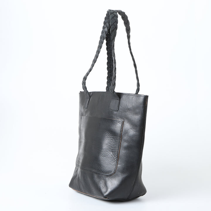 Damen Ledertasche Delia Schwarz