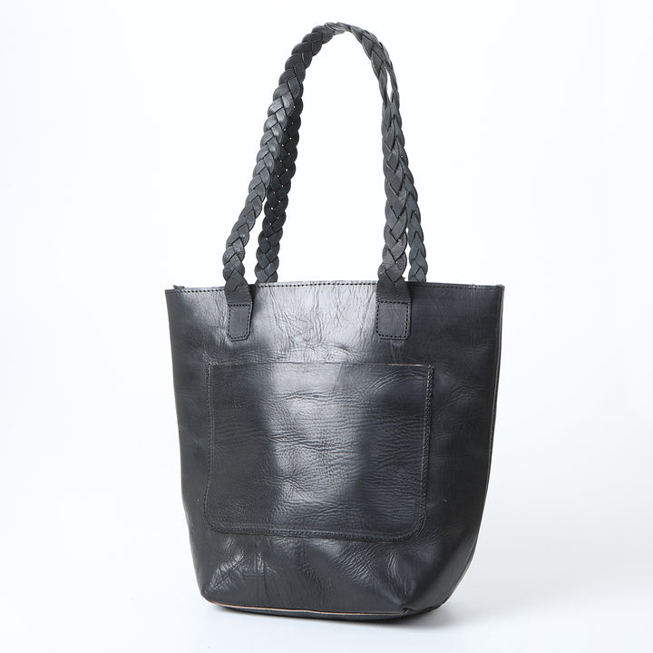 Damen Ledertasche Delia Schwarz