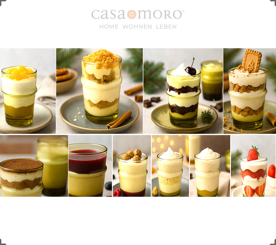 Dessert-Gläser – perfekt für kleine Köstlichkeiten