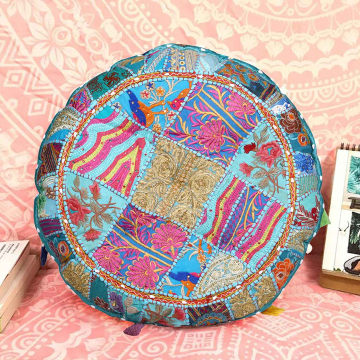 Patchwork Yogakissen Lali Mittel