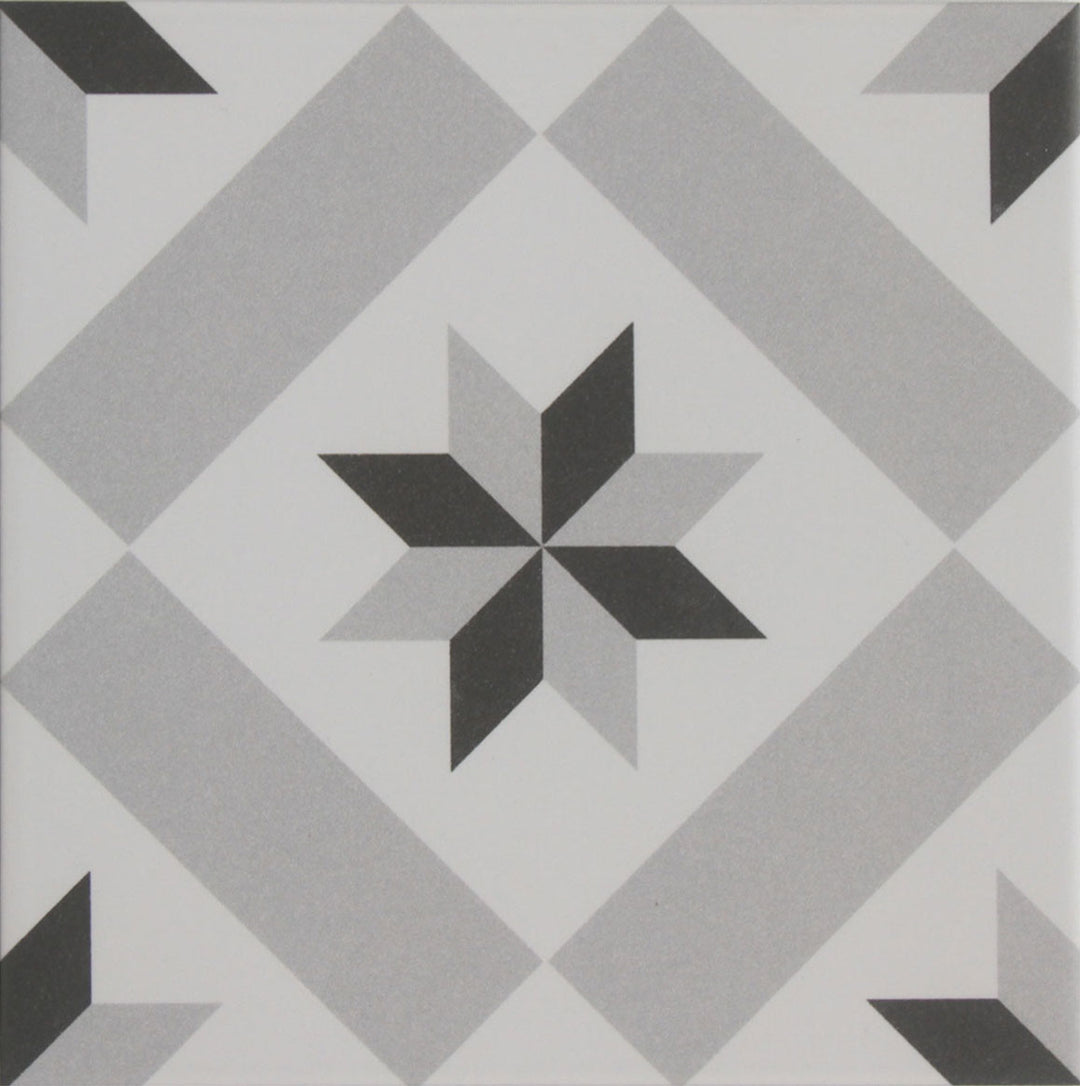 Marokkanische Fliese 20x20 cm – Zementfliesen-Optik