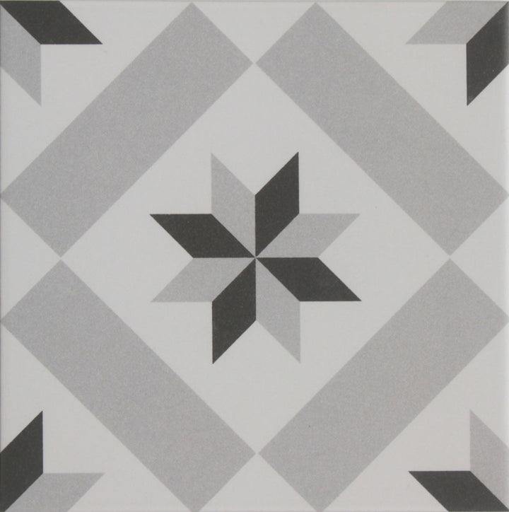 Marokkanische Fliese 20x20 cm – Zementfliesen-Optik