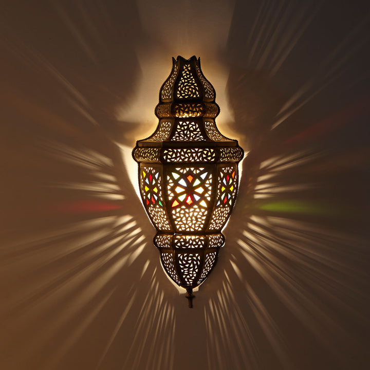 Messing Wandlampe Ayah
