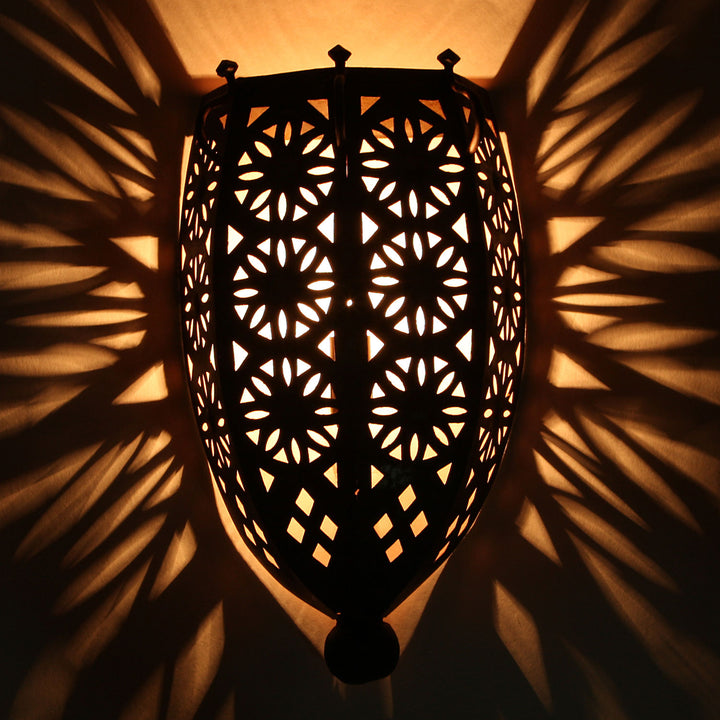 Orientalische Eisen Wandlampe EWL05