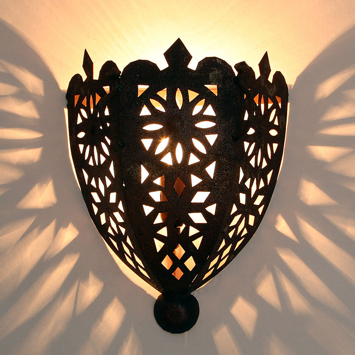 Orientalische Eisen Wandlampe EWL06
