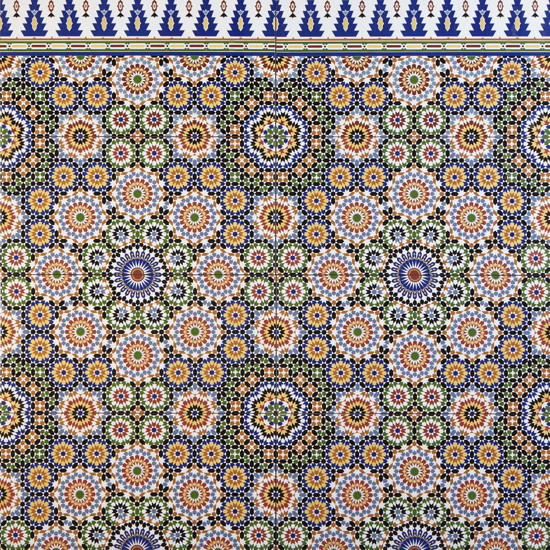 Orientalische Fliesen Bordüre 50×25 cm – FL50586B