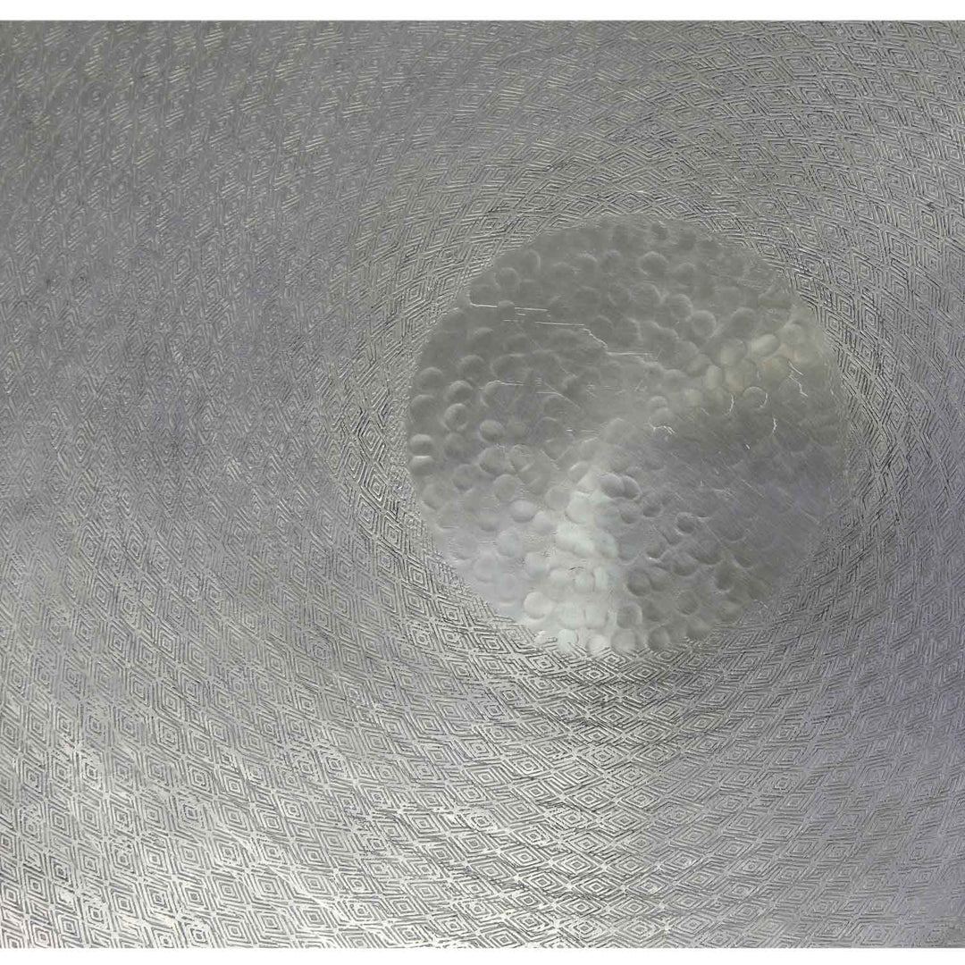 Orientalischer Beistelltisch Alava Silber